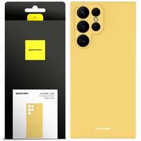 Spacecase Silicone Case Galaxy S22 Ultra Yellow