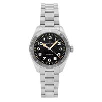 Hamilton Khaki Field Expedition nerūdijančio plieno juodo ciferblato automatinis H70315130 100M vyriškas laikrodis juoda