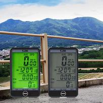 MTB Bike Bicycle Cycling Computer Odometer LCD Backlight Dispaly Speedometer