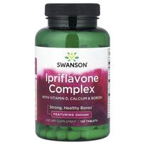 Swanson, Ipriflavone Complex with Vitamin D, Calcium, and Boron, 120 Tablets