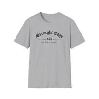 Straight Edge T-Shirt, Hardcore Punk Dare xXx sXe Sober Clean AA NA Rock S