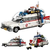2352 VNT ECTO-1 Ghostbusters Kūrybiškas Transporto Priemonės Statybinių Blokelių Rinkinys, Suderinamas su Blokeliais, Žaislinis Automobilis, Modelinis Automobilis, Rinkinys Suaugusiems, Dovana No Box