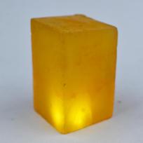 Natural Uncut Raw 277.20 Ct Raw Rough Yellow Sapphire Loose Gemstone CERTIFIED 38.2 mm approx. geltona