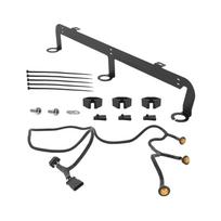 Plug & Play Waterproof LED Light Bar Kit for 2007-2018 Jeep Wrangler JK 2-Door/Unlimited 4-Door (JK) juoda