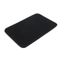 Large Double Layer Cat Litter Mat Anti-Slip Pet Cleaning Mat Pet Supplies Cat Scratch Pad  Cats 45*30cm juoda