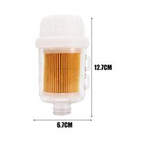 25mm 65cm Diesel Parking Heater Air Intake Filter Intake Hose Air Heater Duct Pipe Yellow for Webasto Dometic Eberspacher Oil filter