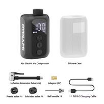 CYCLAMI A5S Mini Electric Bike Pump Portable Air Compressor 150PSI High Pressure Inflator for Road MTB Bicycle Accessories A5Smini air pump
