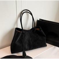 Vintage Casual Tote Bag New Large capacity Handbag Europe America Popular Hot Selling Underarm Bag High quality Pu Commuter Bags 46x13x25cm juoda