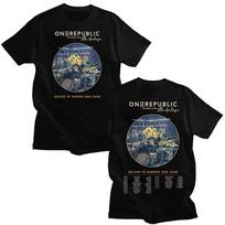 Summer Fashion Trendy Tee Unisex Vintage Top OneRepublic Escape To Europe 2026 Tour T-shirt Hip Hop Streetwear Oversized Tshirt 4XL