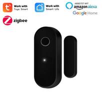 Tuya Zigbee Door Window Sensor Open Closed Detector Smart Home Security Protection Detector Smart Life APP Work With The Gateway Option A