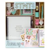 Kūrybos rinkinys, dienoraštis DIY Journaling, įvairių spalvų