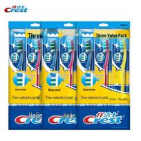 Crest Colorful Crystal Soft Bristle Toothbrushes