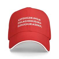 Keyboard Smash Baseball Cap Anime Hat party Hat Women Hats Unisexs Adjustable cap