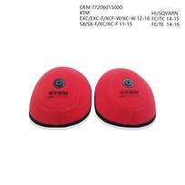 Motorcycle Foam Air Filter Cleaner Sponge Filter for KTM 125 150 250 300 350  SX XC-W EXC XC XCF SXF HUSQVARN FC TC FE TE