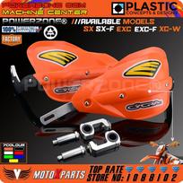 Powerzone Motorcross Dirt Bike ATV Handlebar handguards Hand Guards For KTM SX SXF EXC XCW EXC F Husqvarna CRF YZF RMZ KXF KLX oranžinė