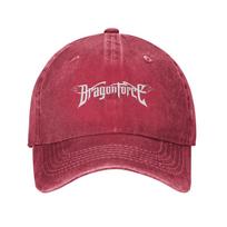 DragonForce power metal band Logo Wear Baseball Cap Unisex Fashion  Hats Cap Adjustable Trucker Hat One Size