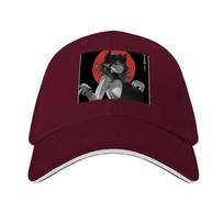 Vermeil Simple Black Red and White Baseball Cap Fashion Beach custom caps Wild Ball Hat sun caps Women Unisex's