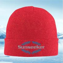 New Sunseeker logo leaves design elegant Unisex Women Unisex Knitted Hat Beanie Pullover Cap Winter Thermal Warm Christmas Outdoor