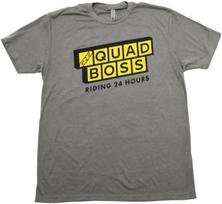 QuadBoss Waffle T-Shirt Motorcycle ATV/UTV Street Bike Dirt Bike Snowmobile PWC S įvairiaspalvis
