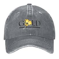 New huell howser californias gold logo Baseball Cap Unisexs big size hat Golf Ball Cap Horse Hat Elegant Womens Hats Unisexs
