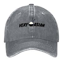 New Very AsianAsian and American one Baseball Cap derby hat Hat Baseball Cap Custom Cap Fashion Beach Women Unisexs