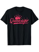 Queenager - Funny Grandma Grandmother T-Shirt S įvairiaspalvis