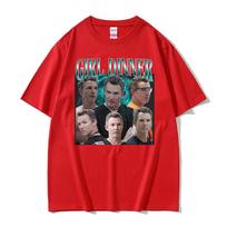 Dr. Jack Abbot Gir Dinner Funny Graphic Tee Shirt Unisex Women Fashion Vintage Oversized Loose T Shirts 100% Cotton Casual T-shirt 4XL
