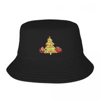 NEW Christmas Tree Vintage And Sloth Bucket Hat Fashionable Rugby Hip Hop Golf Hat Unisex Hats For Women Unisexs