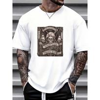 European Size Cool Pirate Skull Graphic Tees for Men - Perfect Gift for Family And Friends,Comfortable T-Shirts,Ideal for Summer Fun And Team Building S įvairiaspalvis