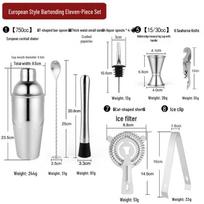 Stainless Steel Cocktail Shaker Bar Tool Set