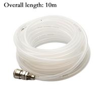 10m 15m 20m Pneumatic Straight Pipe Air Compressor Pump Hose 5x8mm Tube With Quick Connector High Pressure Pneumatic Tube Tools
