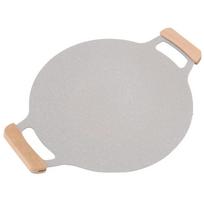 Aluminum Nonstick Grill Pan Food-Grade Round Grill Pan BBQ Grill Plate  Gas Induction Cooker balta