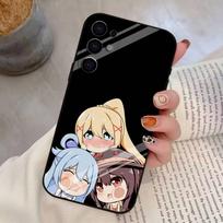Kono Subarashii Sekai ni Shukufuku wo Phone Case For Samsung S25,S24,S21,S22,S23,S30,Ultra,S20,Plus,Fe,Lite,Soft Black Cover Samsung S25ULTRA