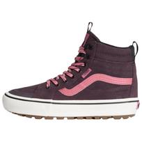 Vans Sk8 Hi Waterproof Support Thermal High top Outdoor Shoes Unisex Dark Red VN000DAQ02Y 37