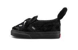 Vans Slip-On   Velcro Toddler 'Cat' VN0A4VJL6BT 25.5