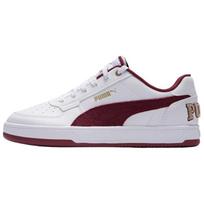 PUMA Caven 2.0 Low top Skateboard Shoes Unisex White Red 44.5