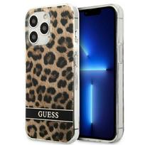 Etui Guess Leopard Do Iphone 13 Pro / 13, Brązowy/Brown