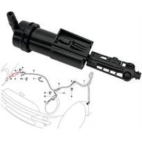 Right Headlight Headlamp Washer Pump For Mini Cooper S R50 R52 R53 61677147046 black