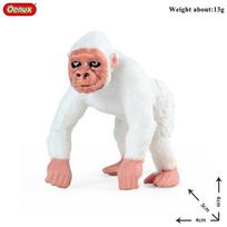 Oenux Imitacija Laukinių Gyvūnų Šimpanzė Orangutangas Gorila Medžių Tinginys Beždžionė Modelis Veiksmo Figūrėlės Sodo Miniatiūrinė Dekoracija Žaislas