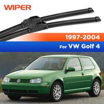 Skirta VW Golf Mk4 1997 - 2004 Valytuvai Priekiniai Valytuvų Šluostės Priekinis Stiklas Valyti Langą Automobilio Lietaus Šepečiai 21 +19 1997-2004 blue