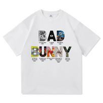 Bad Bunny marškinėliai 2025 m. mada vyrams/moterims vintažiniai juokingi varlės debi tirar más fotos marškinėliai XXXXL