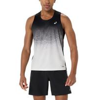 Asics Actibreeze Kvėpuojantis tinklelio bėgimo liemenė vyrams Liemenės 2011D522-001 S black