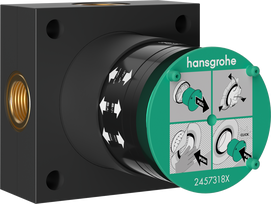 Potinkinė dušo galvos dalis Hansgrohe su 2 jet sistema, 24573180