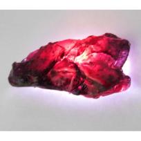 Earth Mined CERTIFIED 18 Carat Natural Red Ruby Huge Rough Loose Gemstone 20.8 mm approx raudona