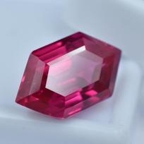 AAA+ Quality Natural 12.35 Ct Pink Ruby Loose Gemstone Fancy Shape CERTIFIED 16.9 mm approx rožinė