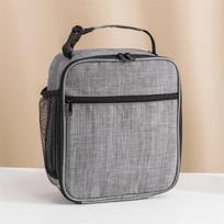 Leak-Proof Insulated Lunch Box Waterproof Portable Cooler Tote Picnic Lunch Bag  Outdoor Activities šviesiai pilka spalva