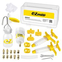 Bike Hydraulic Disc Brake Bleed Tool Bleeder Kit MTB Road Bike Brake Bleeding Kit Bike Mineral Oil Fluid Set Metal Adapter geltona
