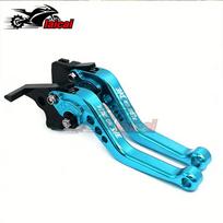 Short Brake Clutch Levers Fit For 250SR 300SR/ABS 300SS 300NK 300 SR SS NK Motorcycle Accessories Adjustable Control Handles dangaus mėlyna spalva