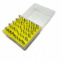 Zestaw Frezy / Pilniki Diamentowe Do Miniszlifierki Dremela 3.2Mm - 50Szt.