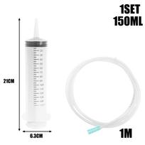 Motorcycle Bleed Kit Brake Caliper Gas Bleed Syringe Tool for Hydraulic Disc Brake Universal for Honda Yamaha Kawasaki Suzuki 150ml